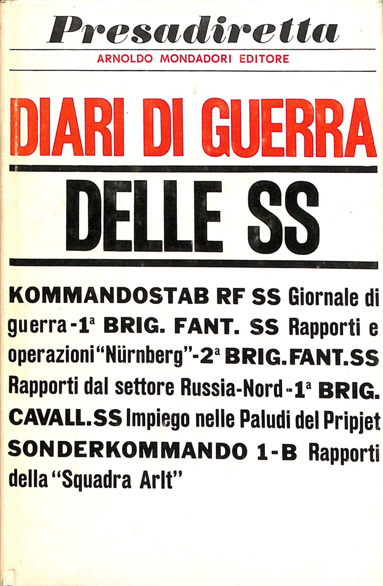 Diari di guerra delle SS