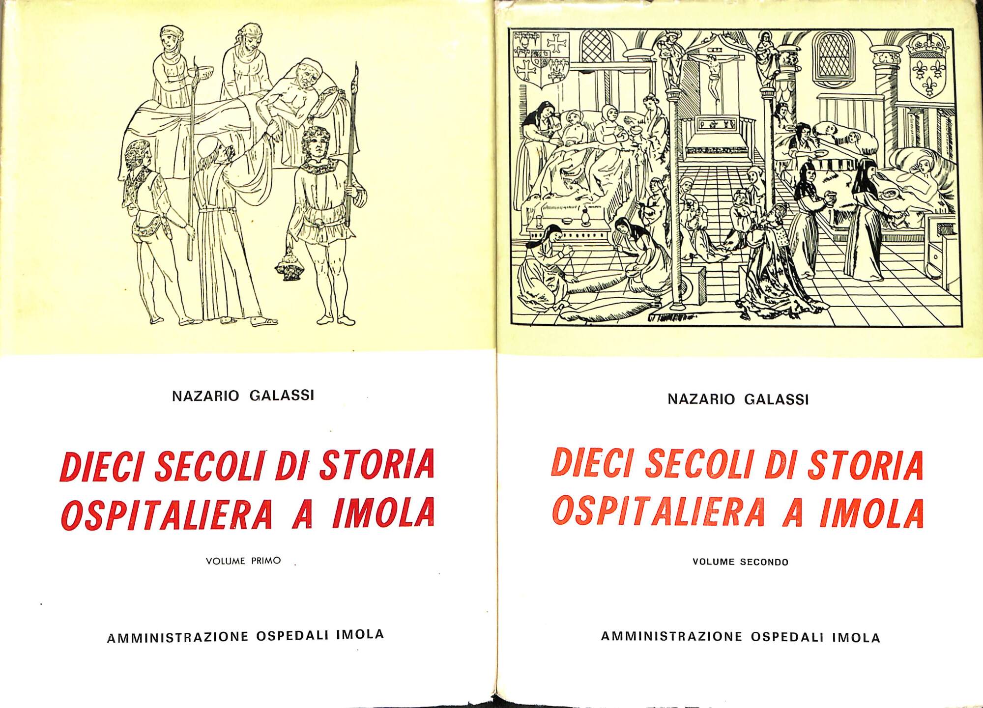 Dieci secoli di storia ospitaliera a Imola, 2 voll.