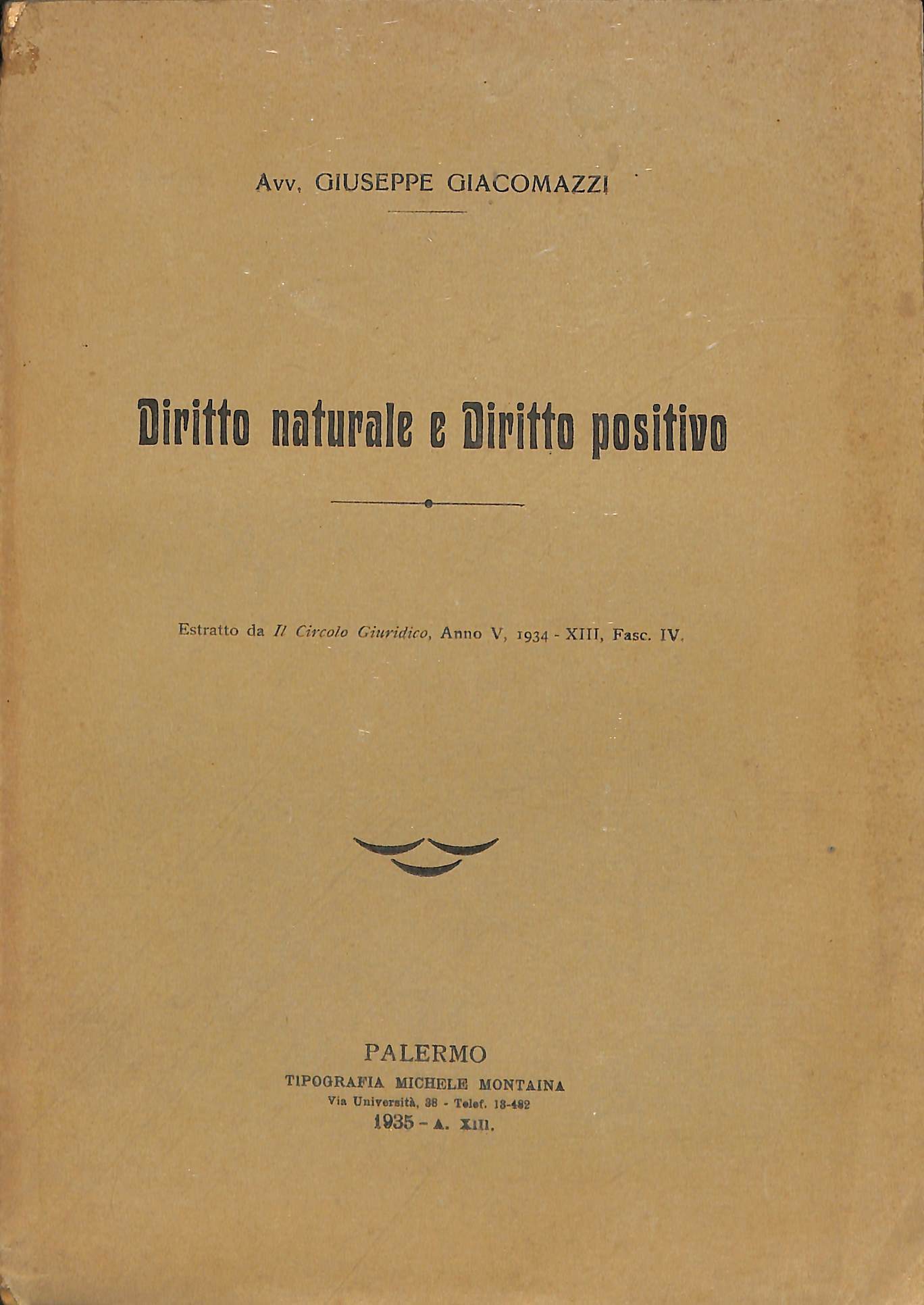 Diritto naturale e diritto positivo