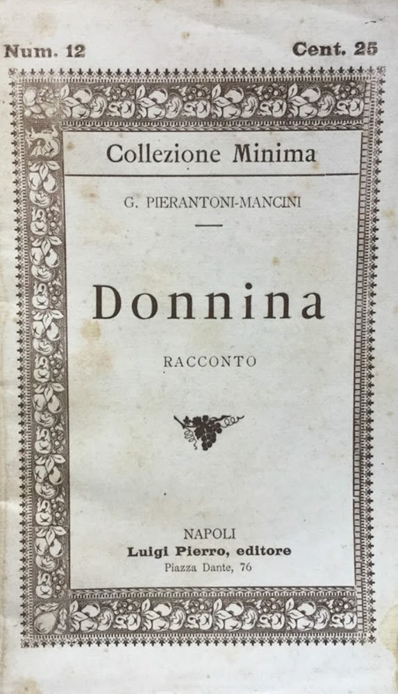 Donnina. Racconto.