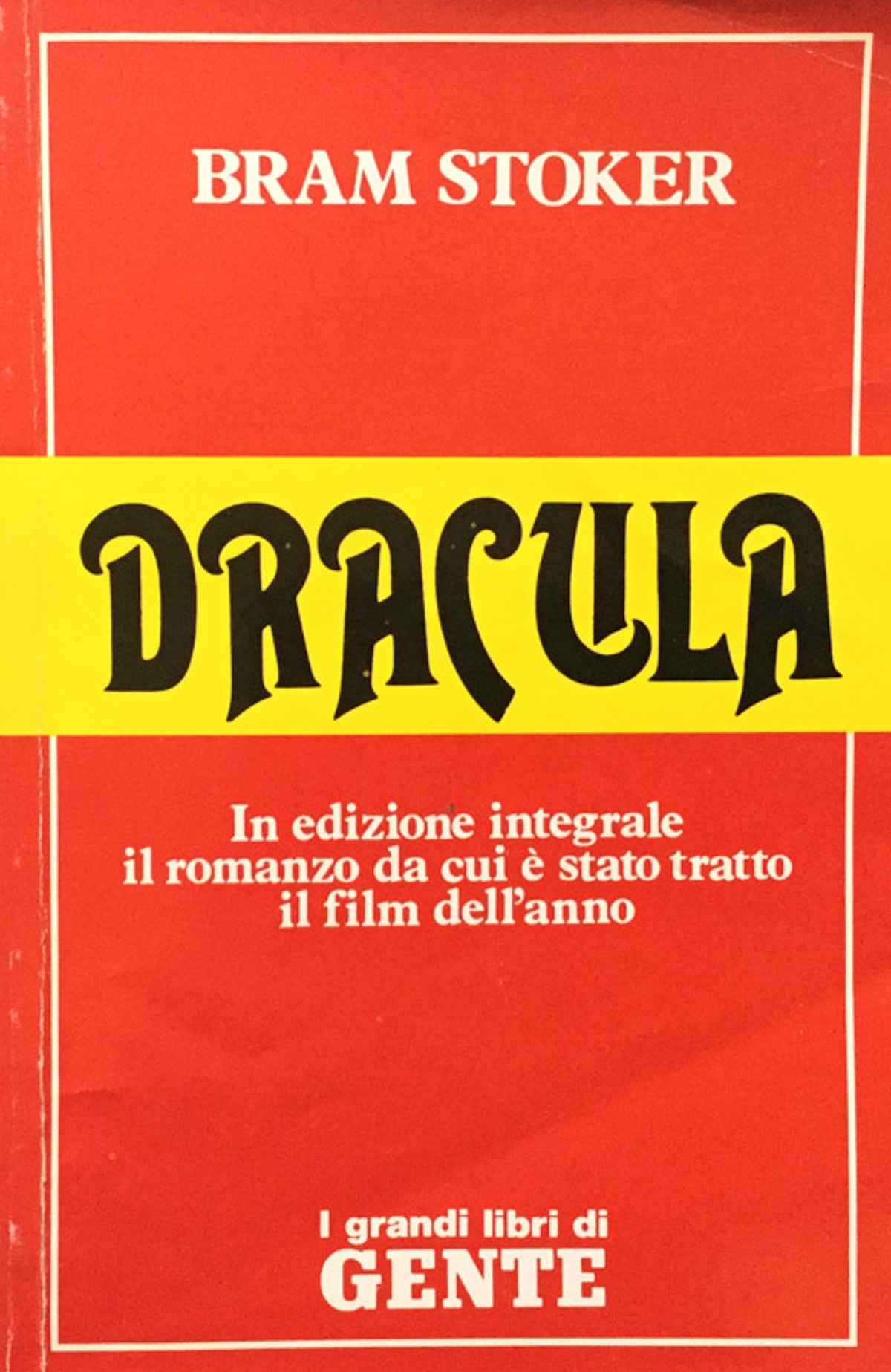 Dracula. Romanzo.