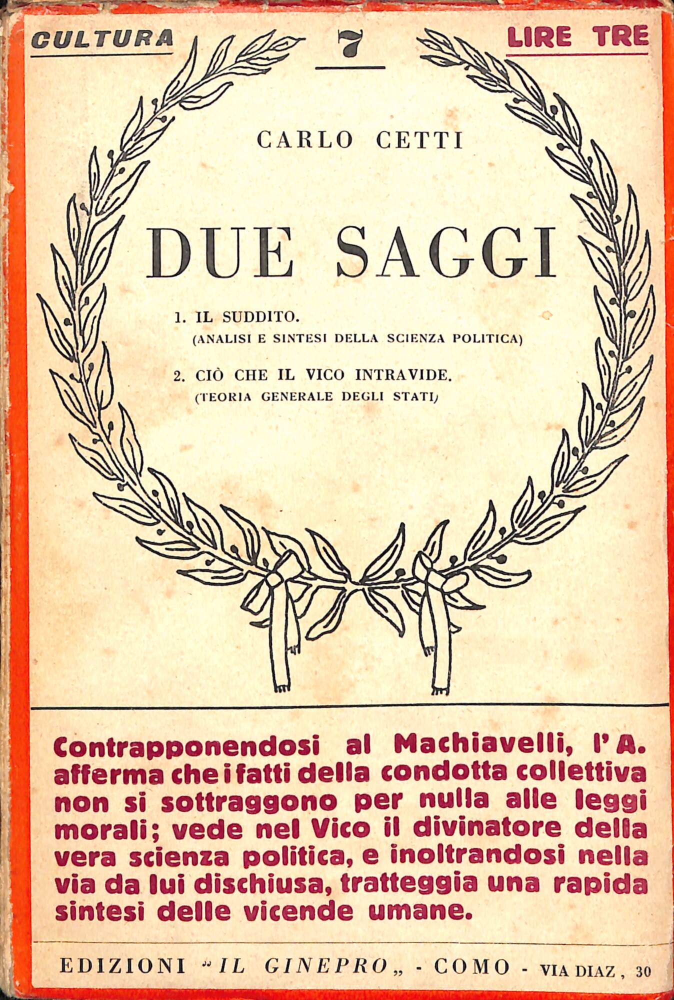 Due saggi