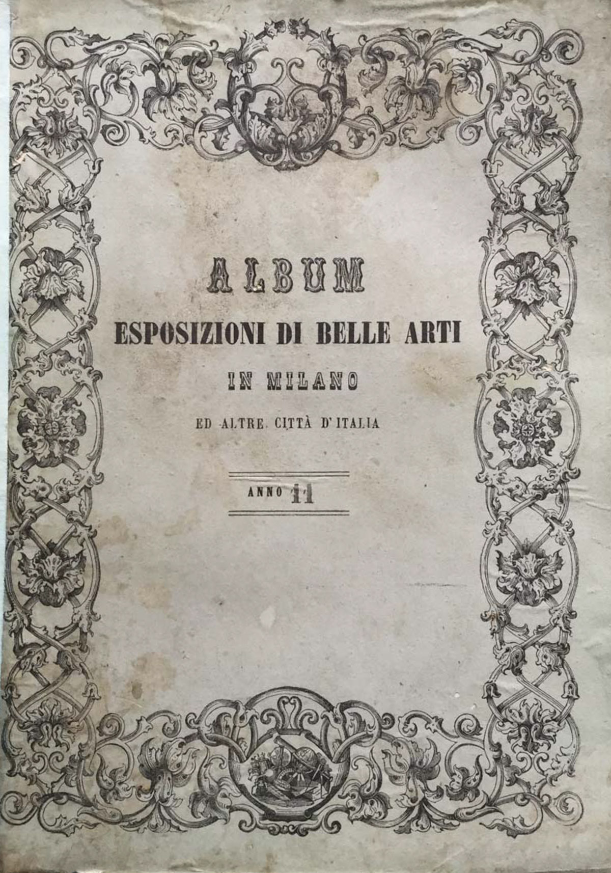 Esposizione di belle arti in Milano ed in altre citta …