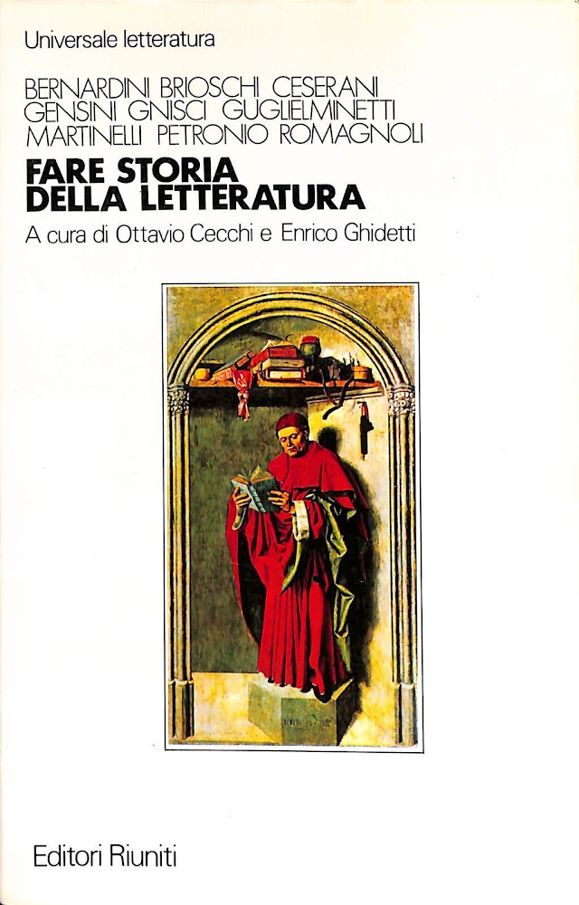 Fare storia della letteratura