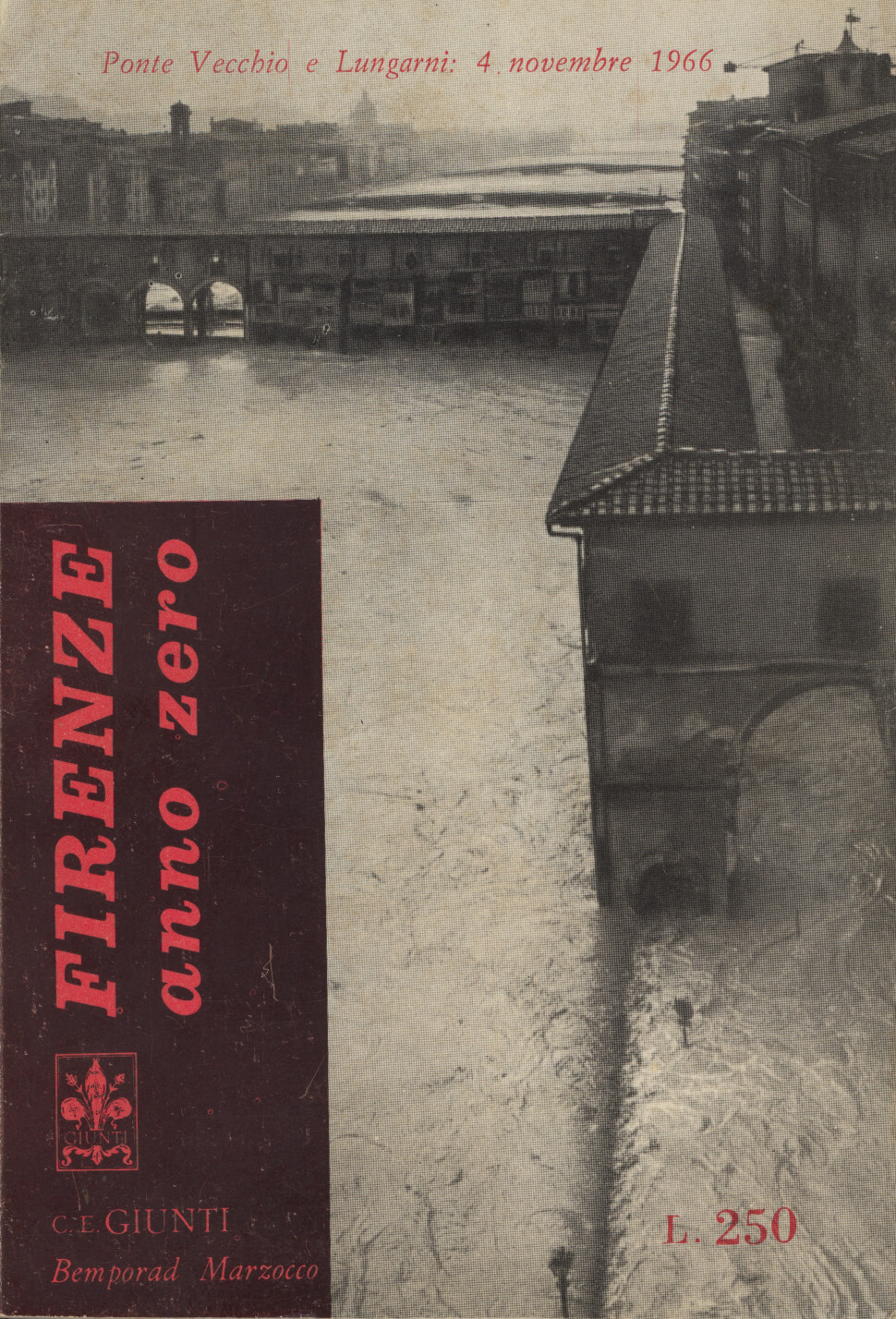Firenze anno zero. Firenze sommersa sola nella sua tragedia