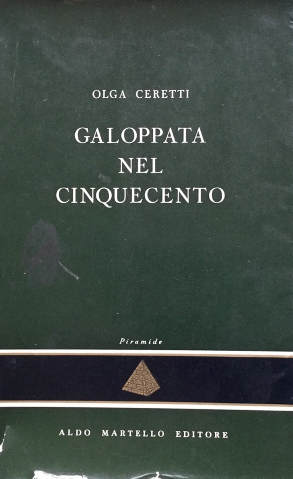 Galoppata nel Cinquecento.