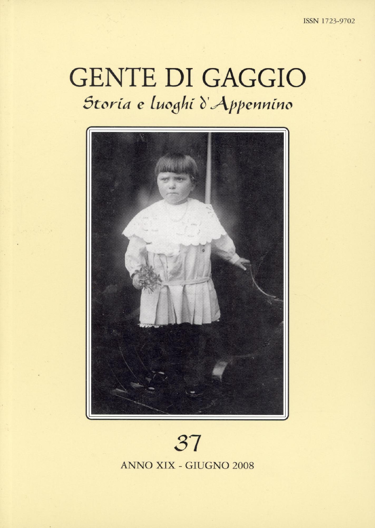 Gente di Gaggio 37. Dicembre 2007