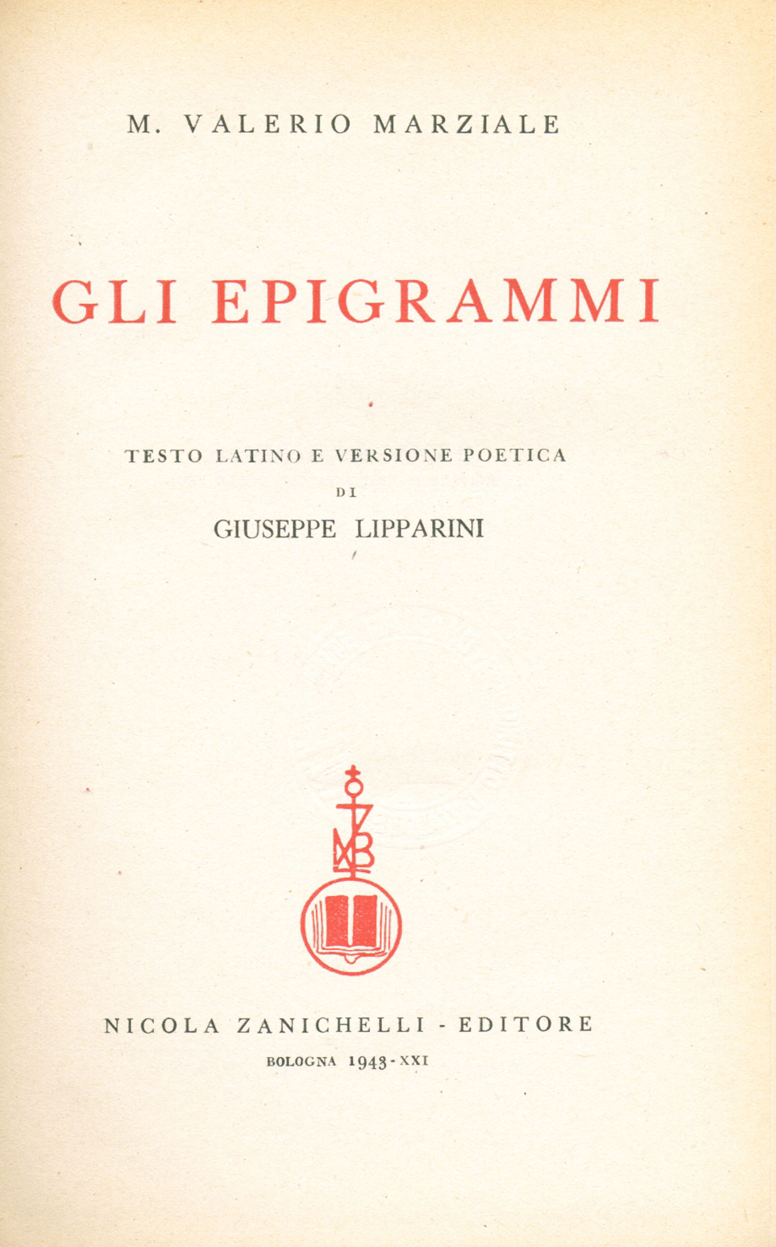 Gli epigrammi