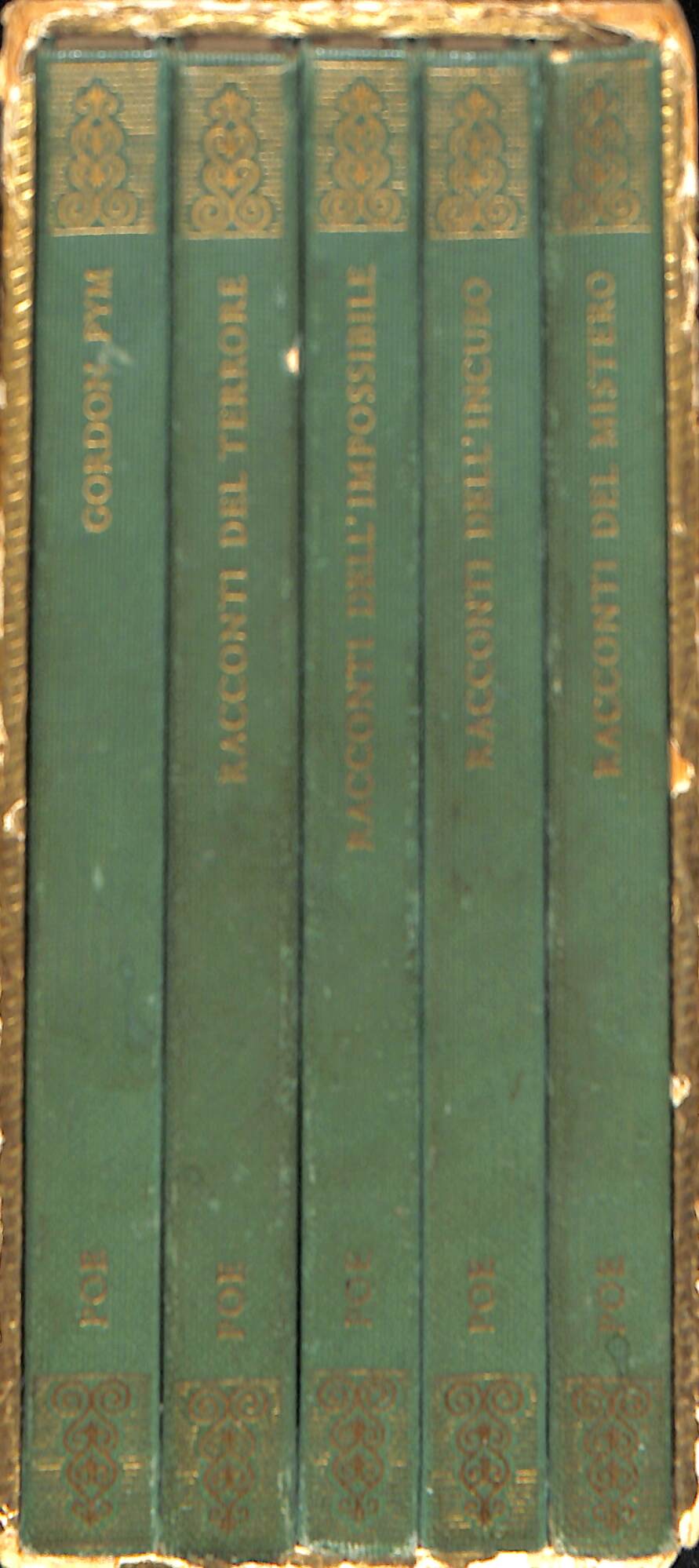 Gordon Pym, Racconti del terrore, Racconti del mistero...