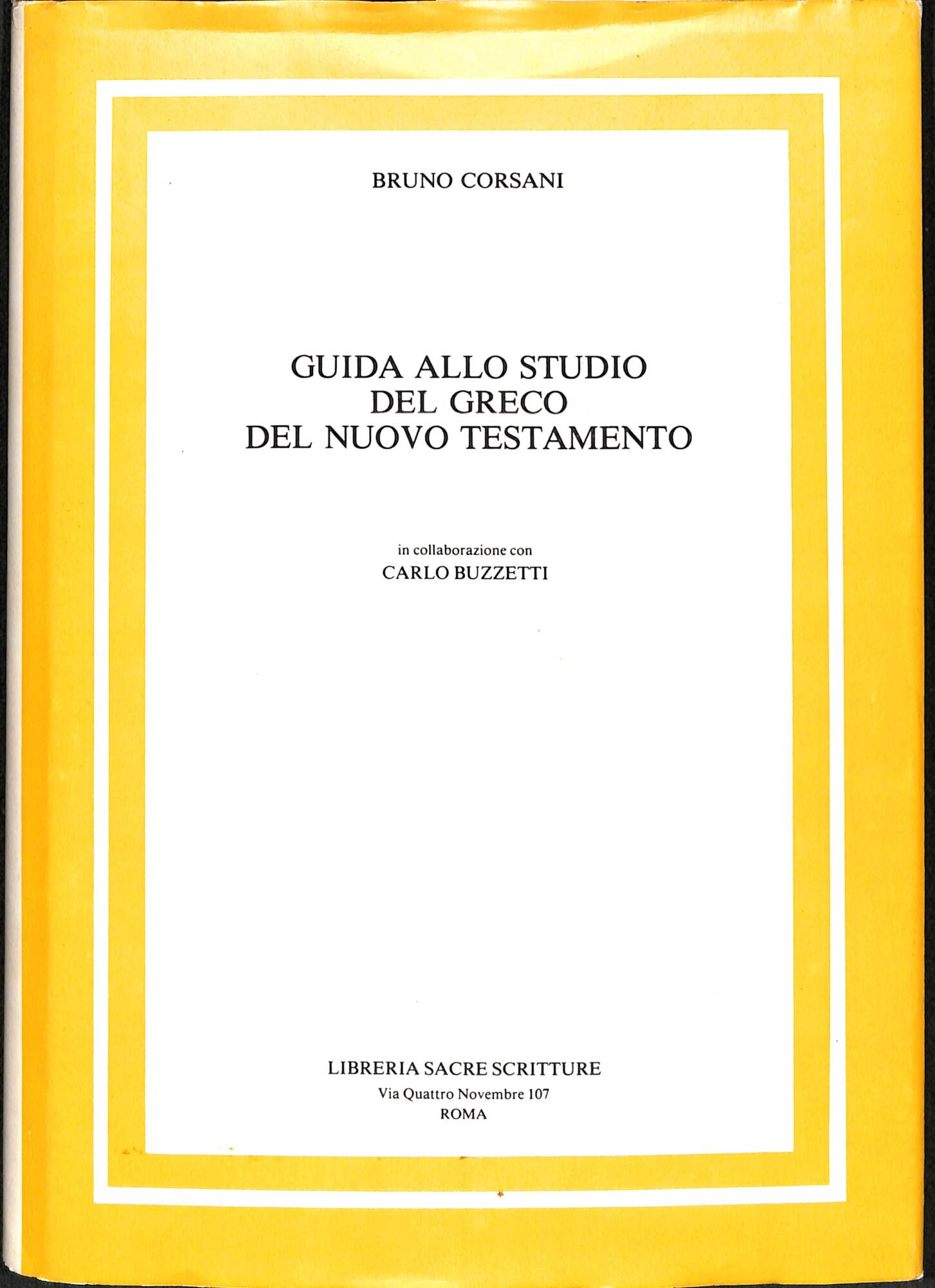 Guida allo studio del greco del Nuovo Testamento