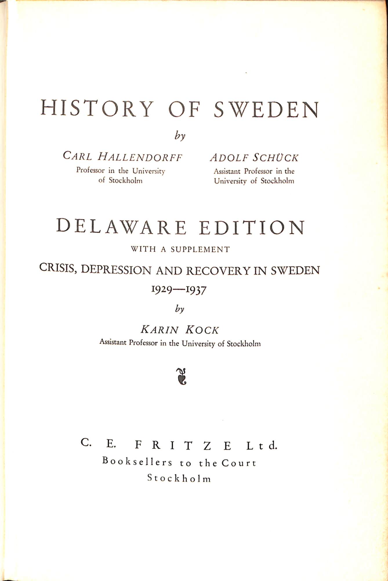 History of Sweden