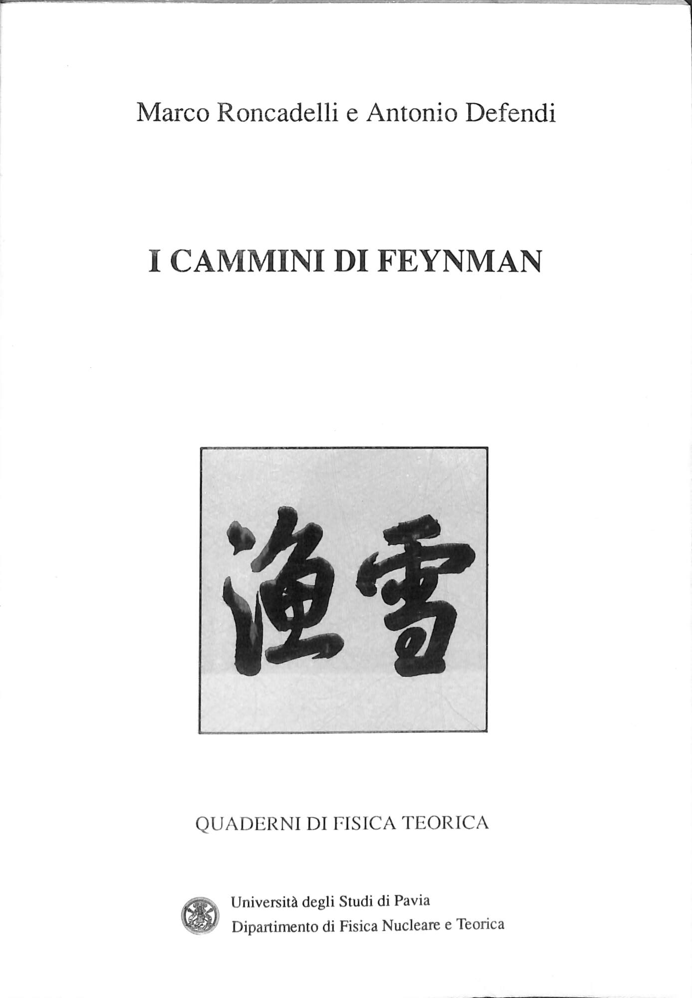 I cammini di Feynman