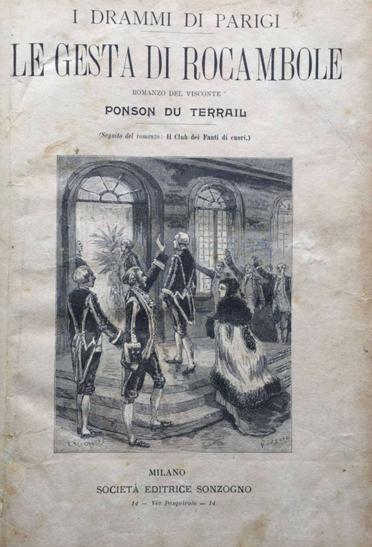 I drammi di Parigi : le gesta di Rocambole