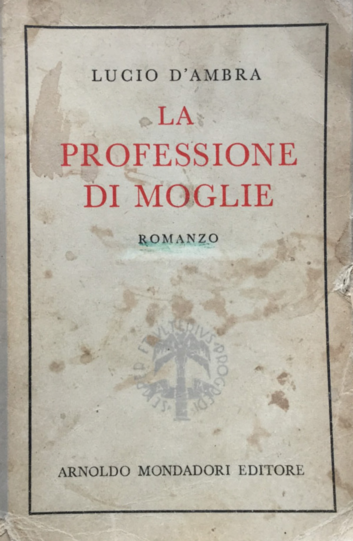 I Romanzi della vita in due . La professione di …