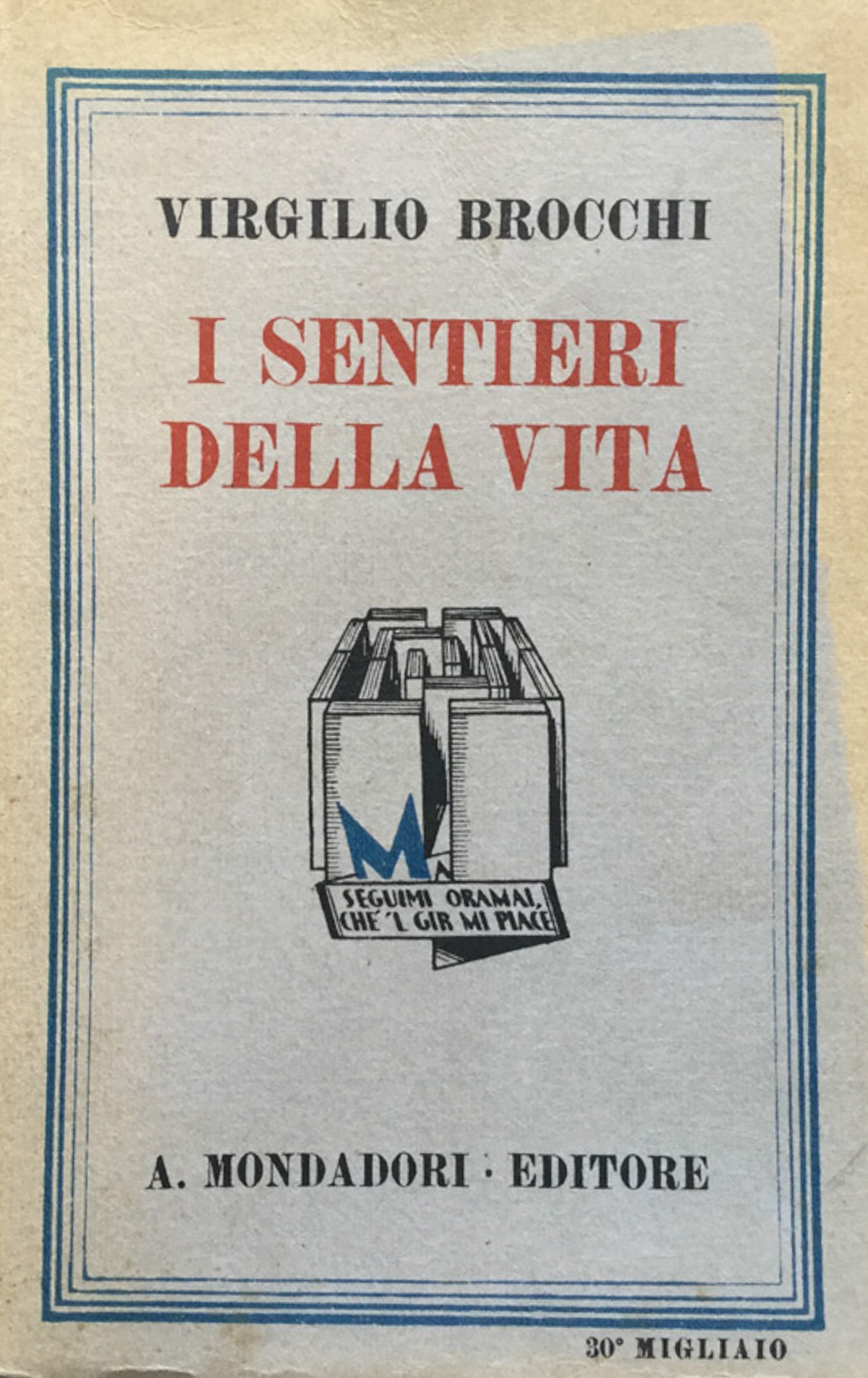I sentieri della vita.