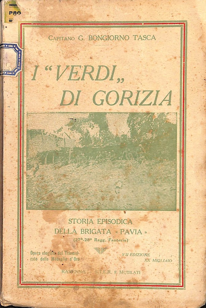 I Verdi di Gorizia : storia episodica della Brigata Pavia