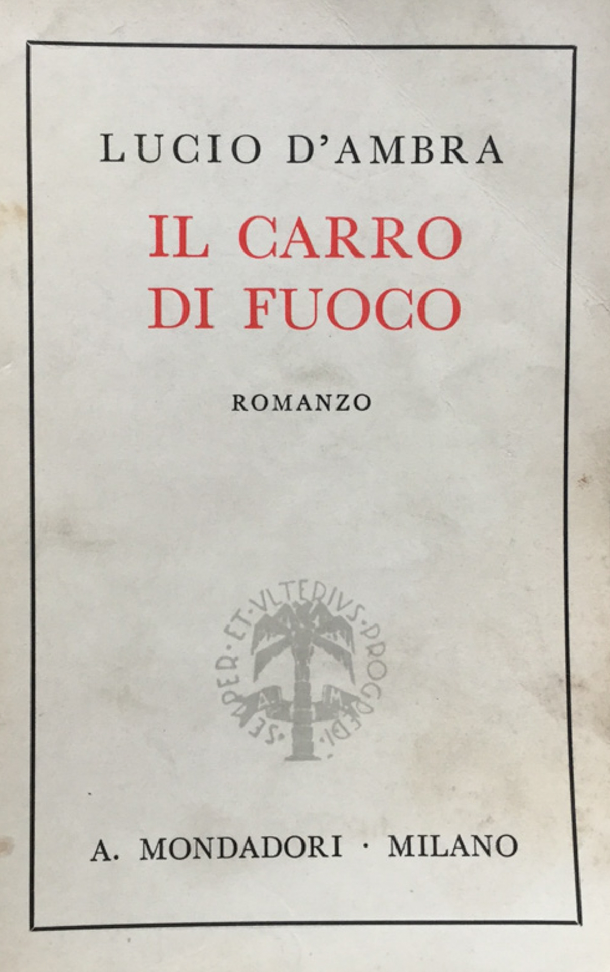 Il carro di fuoco