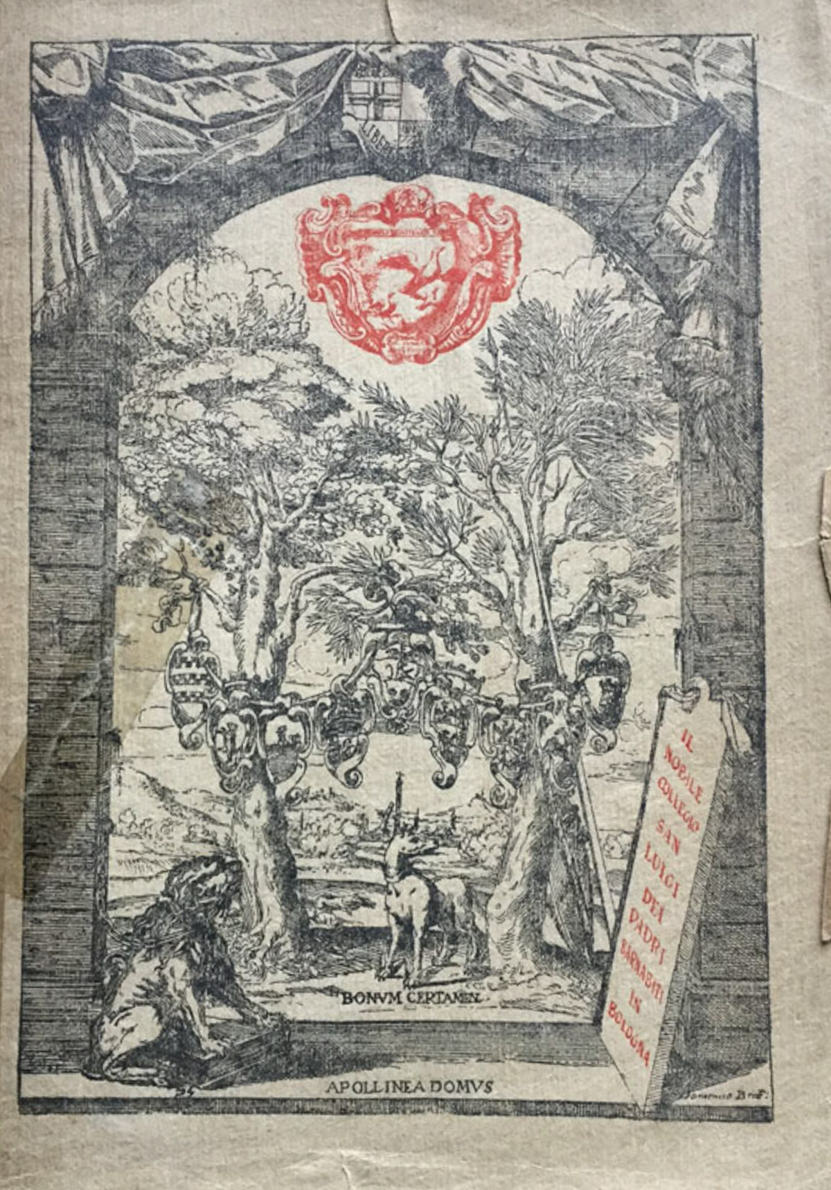 Il Collegio San Luigi dei PP. Barnabiti in Bologna 1773-1873-1923. …