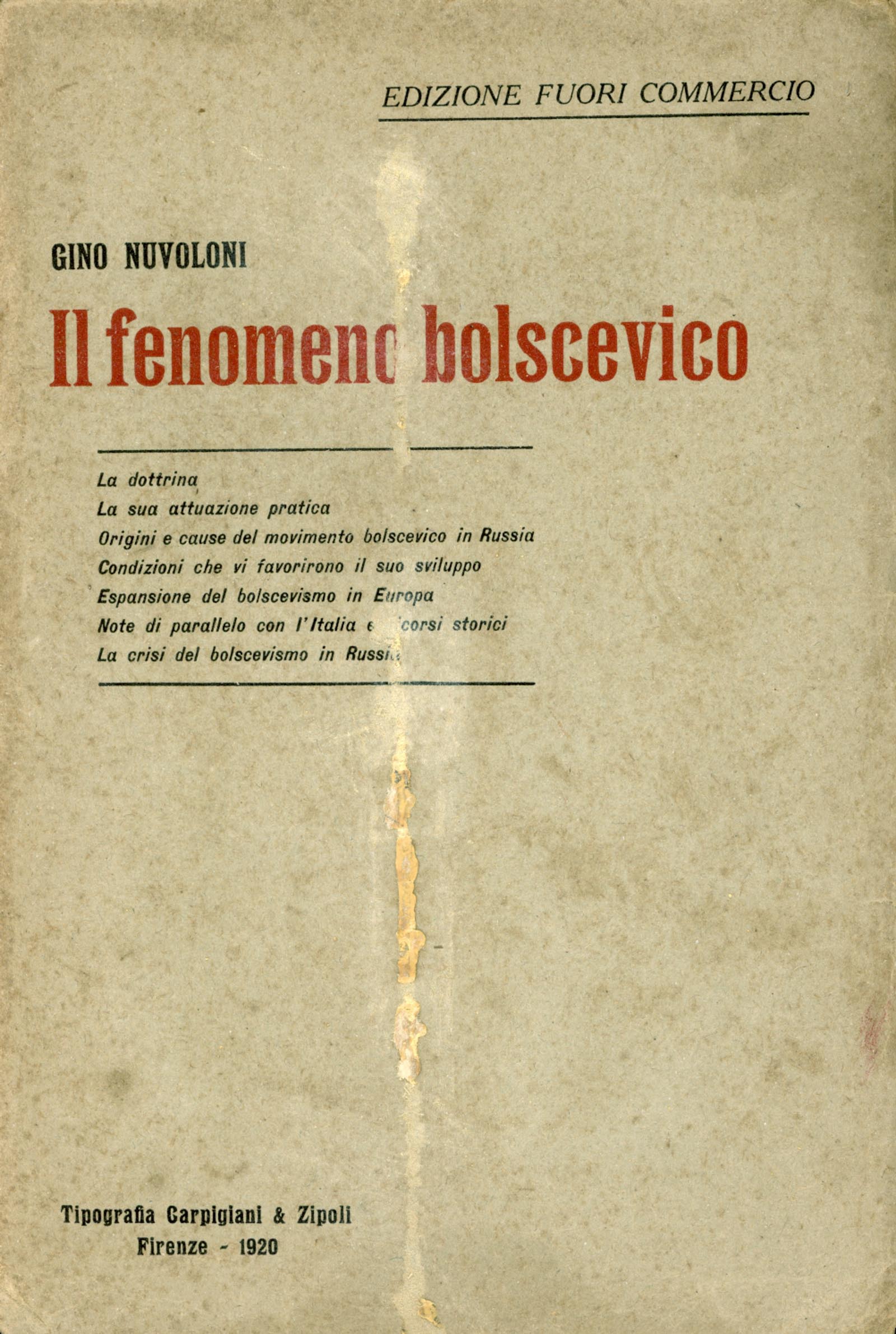 Il fenomeno bolscevico
