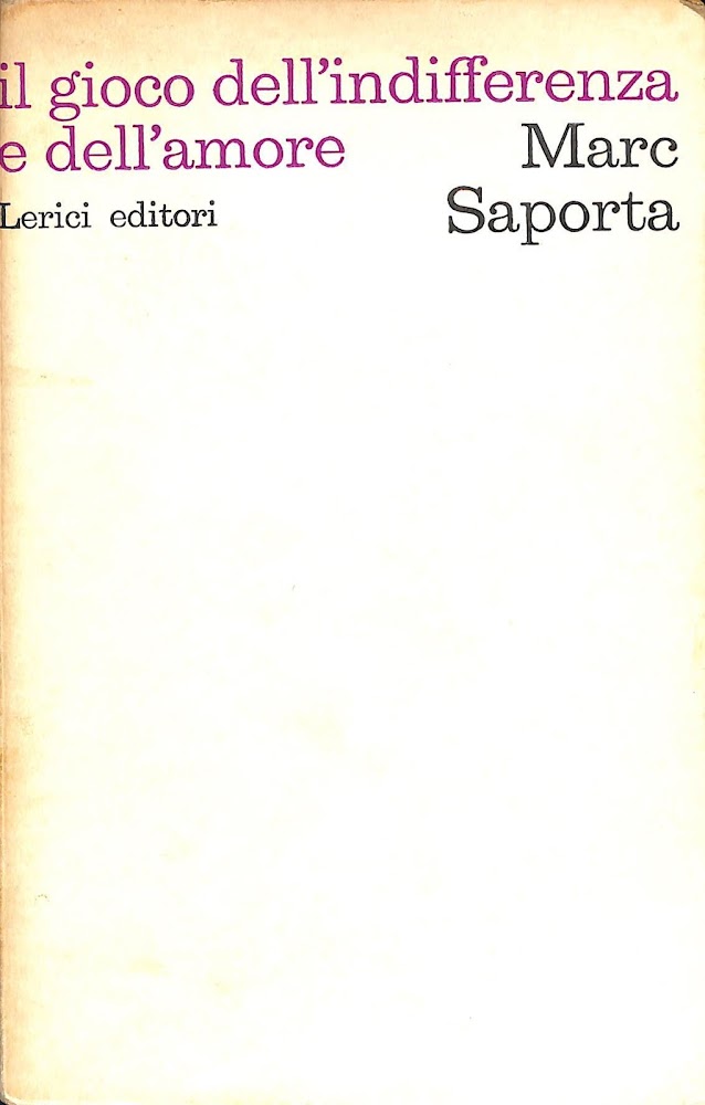 Il gioco dell'indifferenza e dell'amore