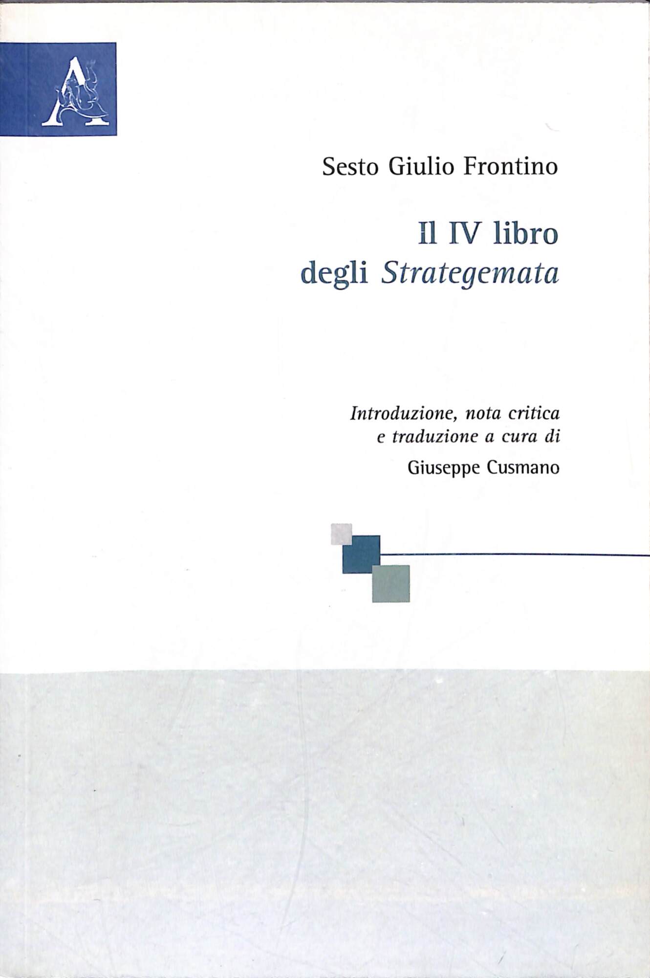 Il IV libro degli Strategemata