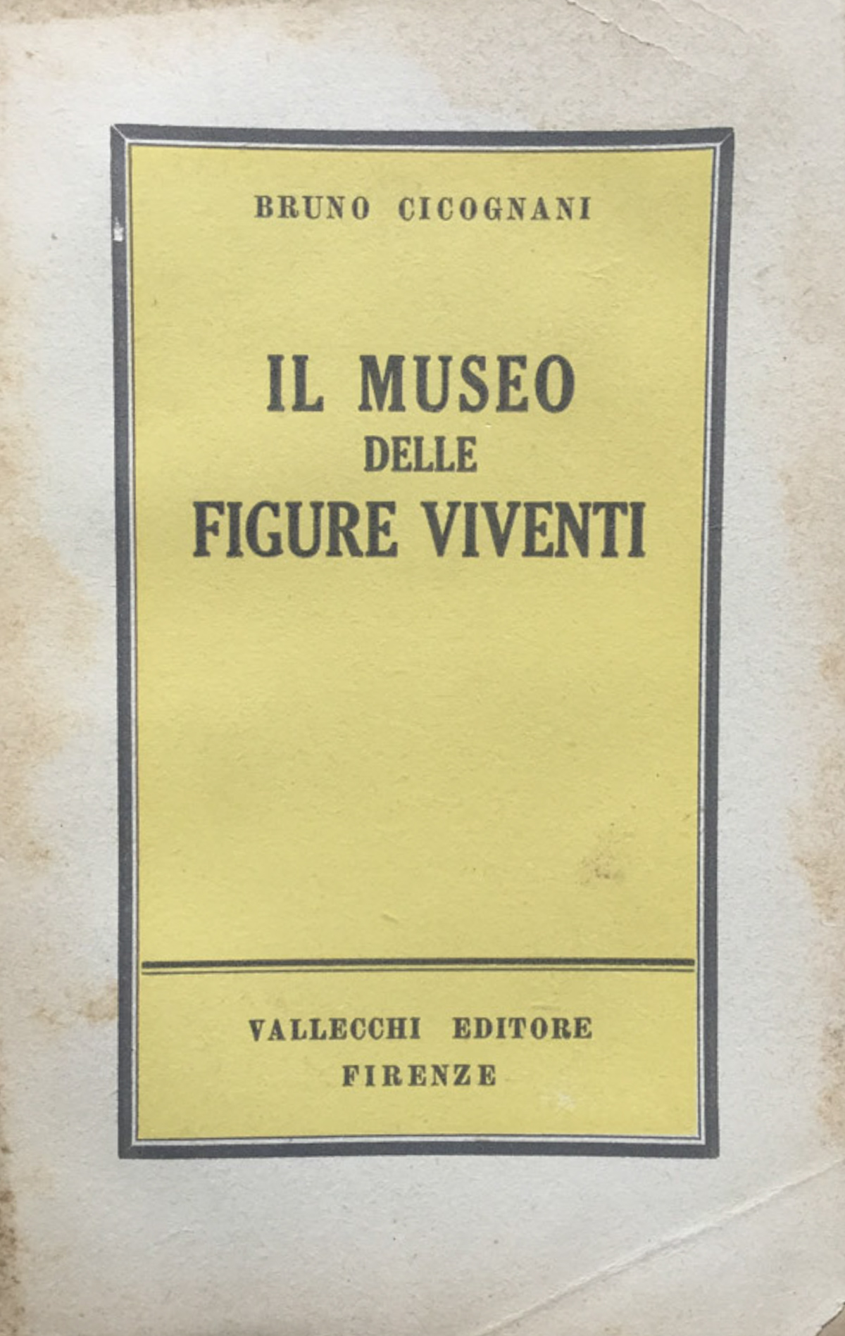 Il museo delle figure viventi. (racconti).