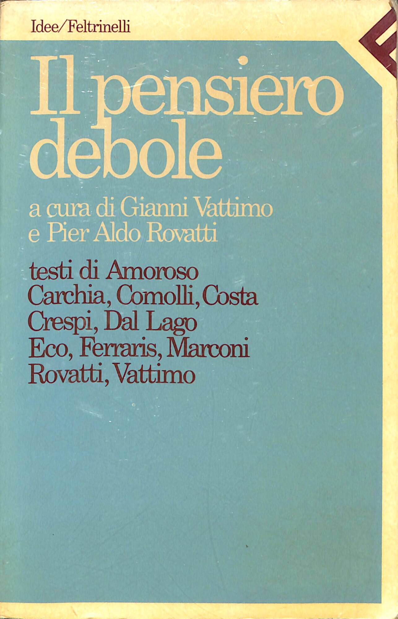Il pensiero debole