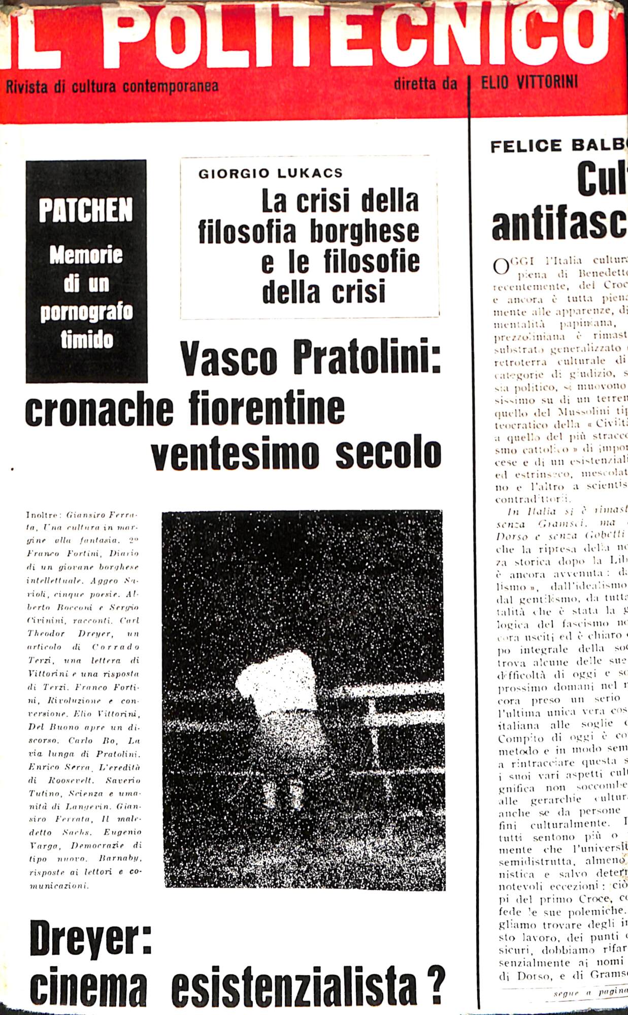 Il 'Politecnico' : antologia critica