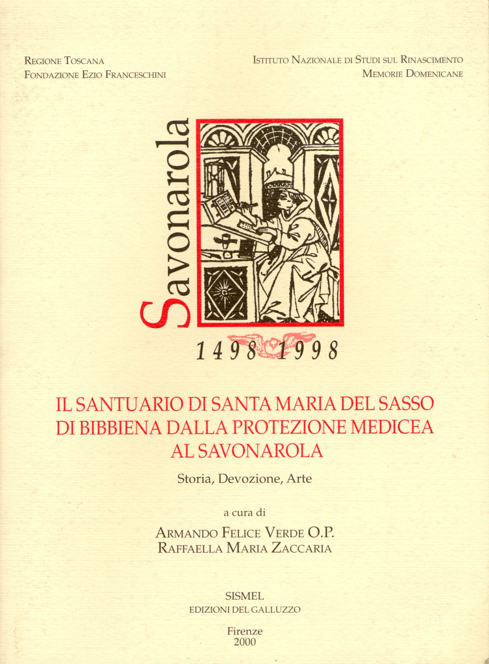 Il santuario di Santa Maria del Sasso di Bibbiena dalla …