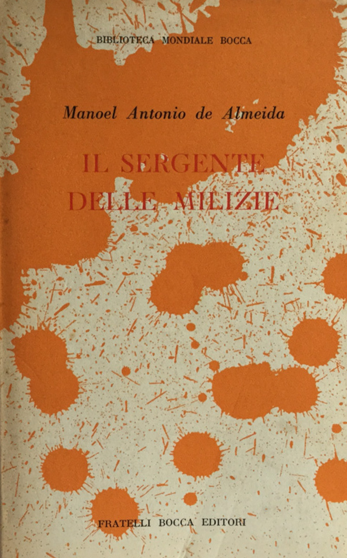 Il sergente delle milizie. De Almeida Bocca 1954