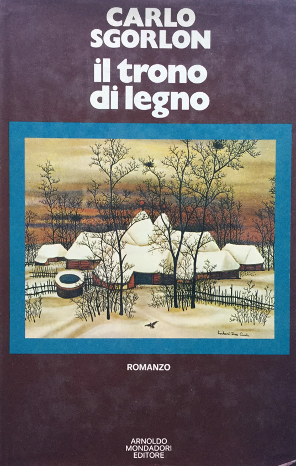 Il trono di legno. Romanzo.