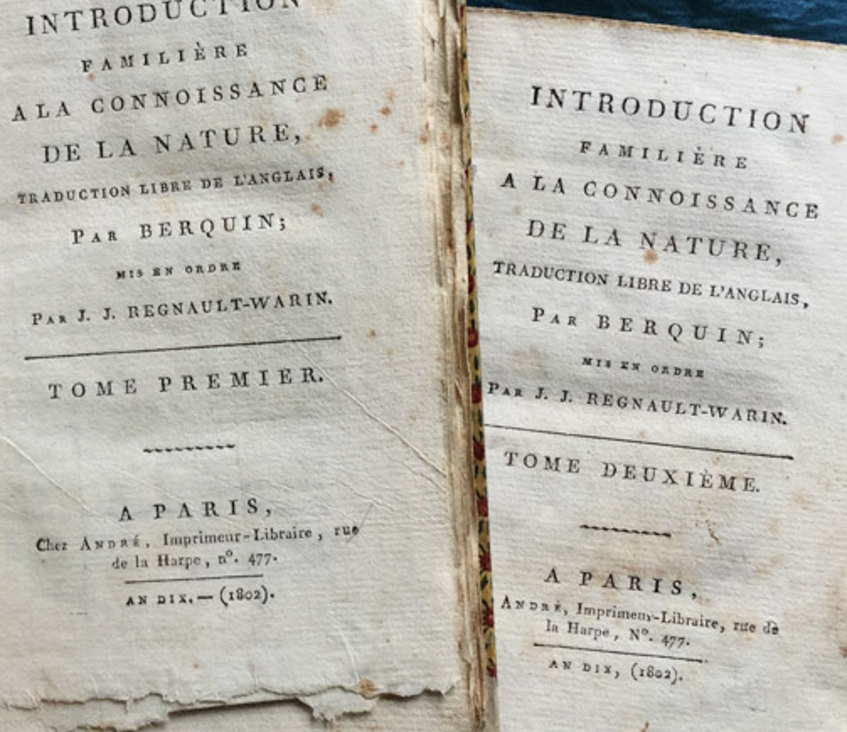 Introduction familiere a la connoissance de la nature