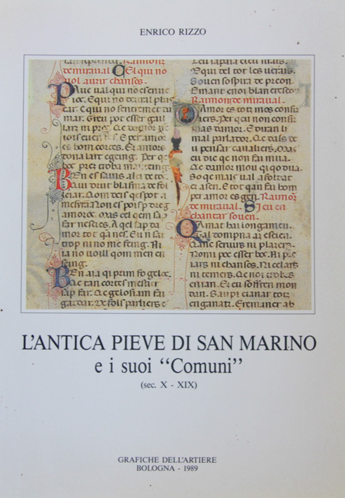 L'antica pieve di San Marino e i suoi Comuni (sec. …