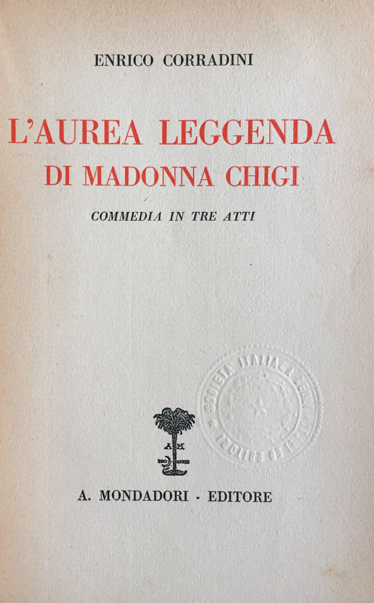 L'aurea leggenda di Madonna Chigi