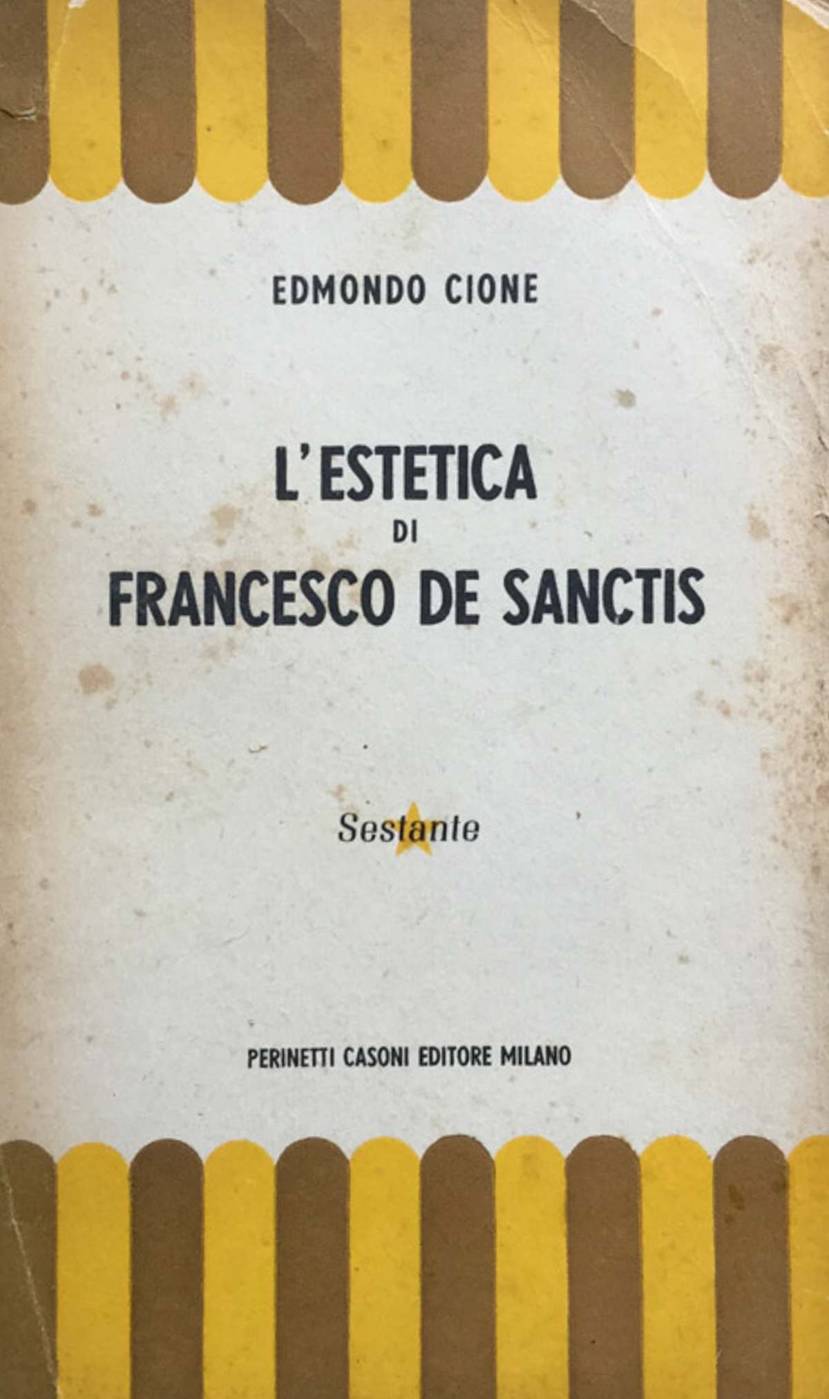 L'estetica di Francesco De Sanctis