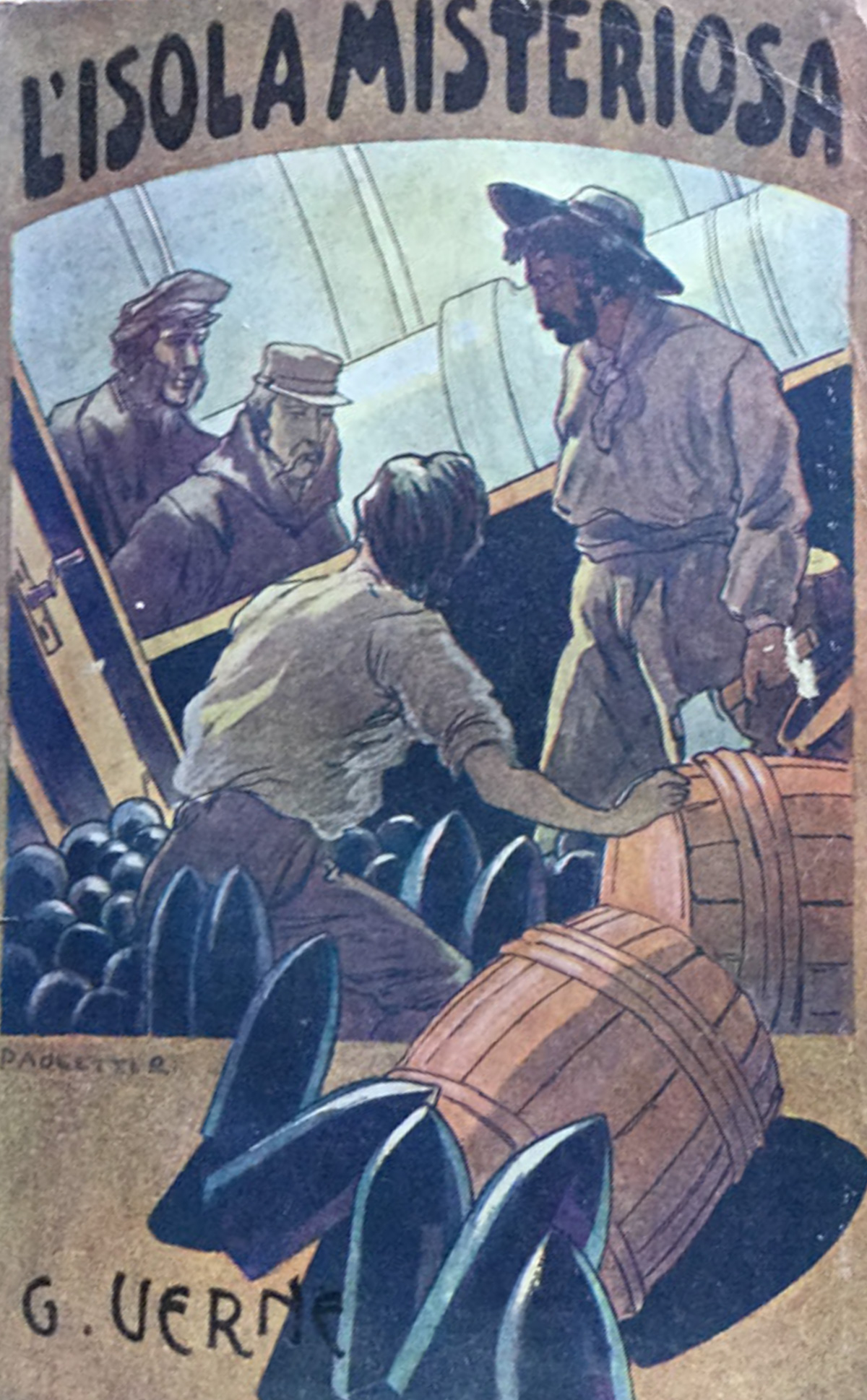 L'isola misteriosa - Verne - 2 volumi