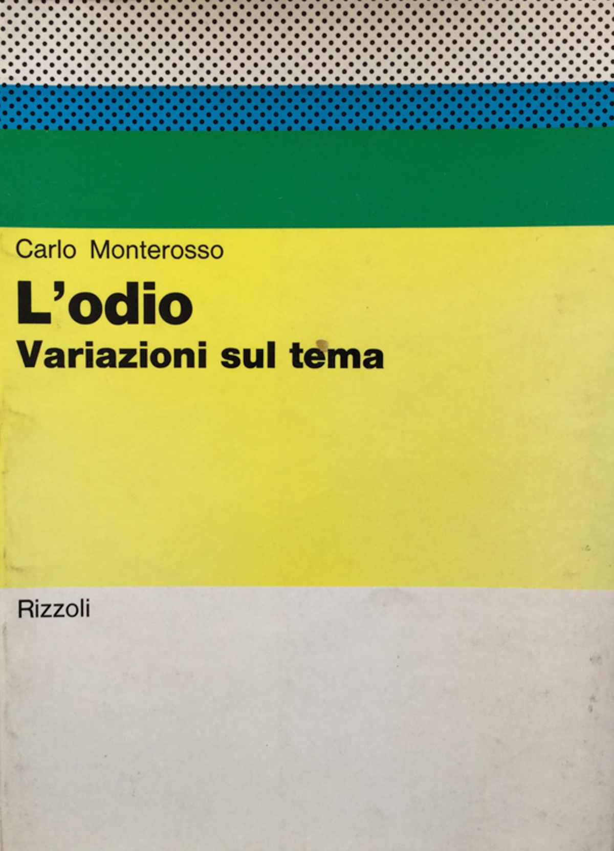 L'odio. Variazione sul tema
