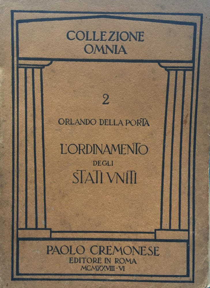 L'ordinamento degli Stati Uniti.