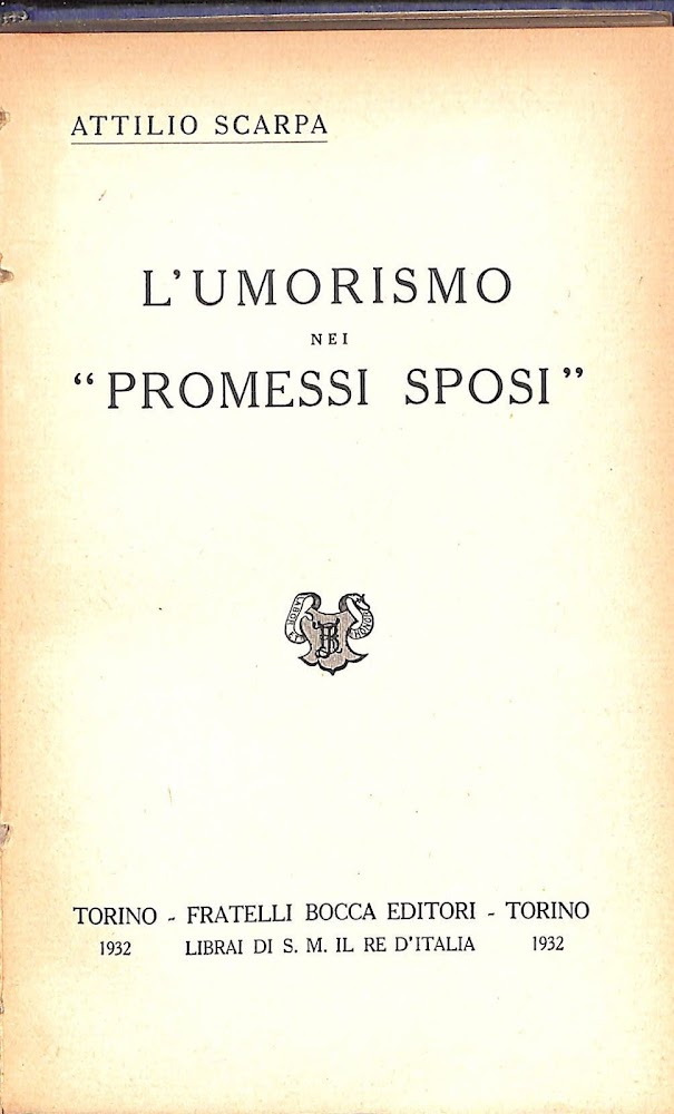 L'umorismo nei Promessi sposi