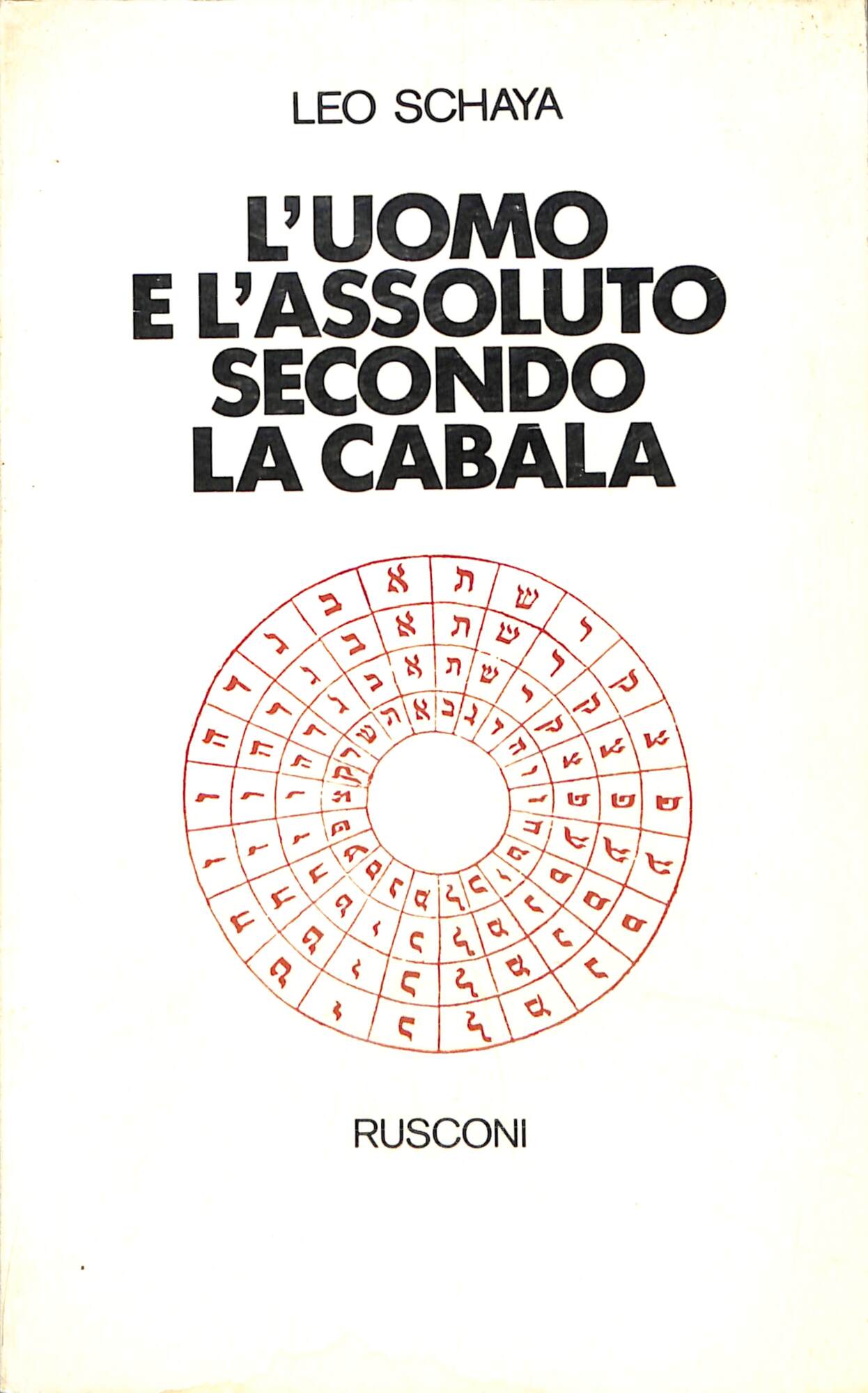 L'uomo e l'assoluto secondo la cabala
