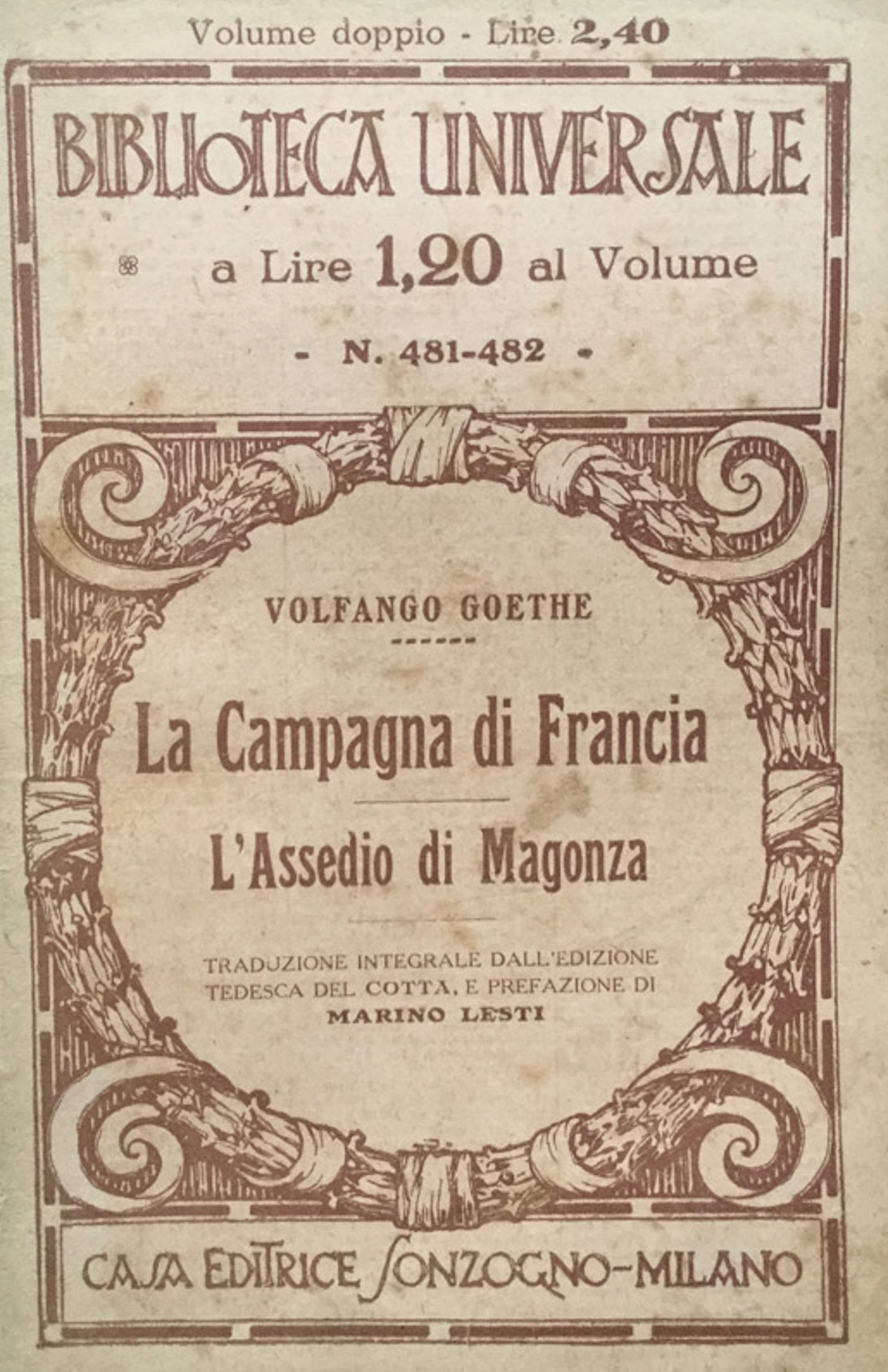 La campagna di Francia - l'assedio di Magonza