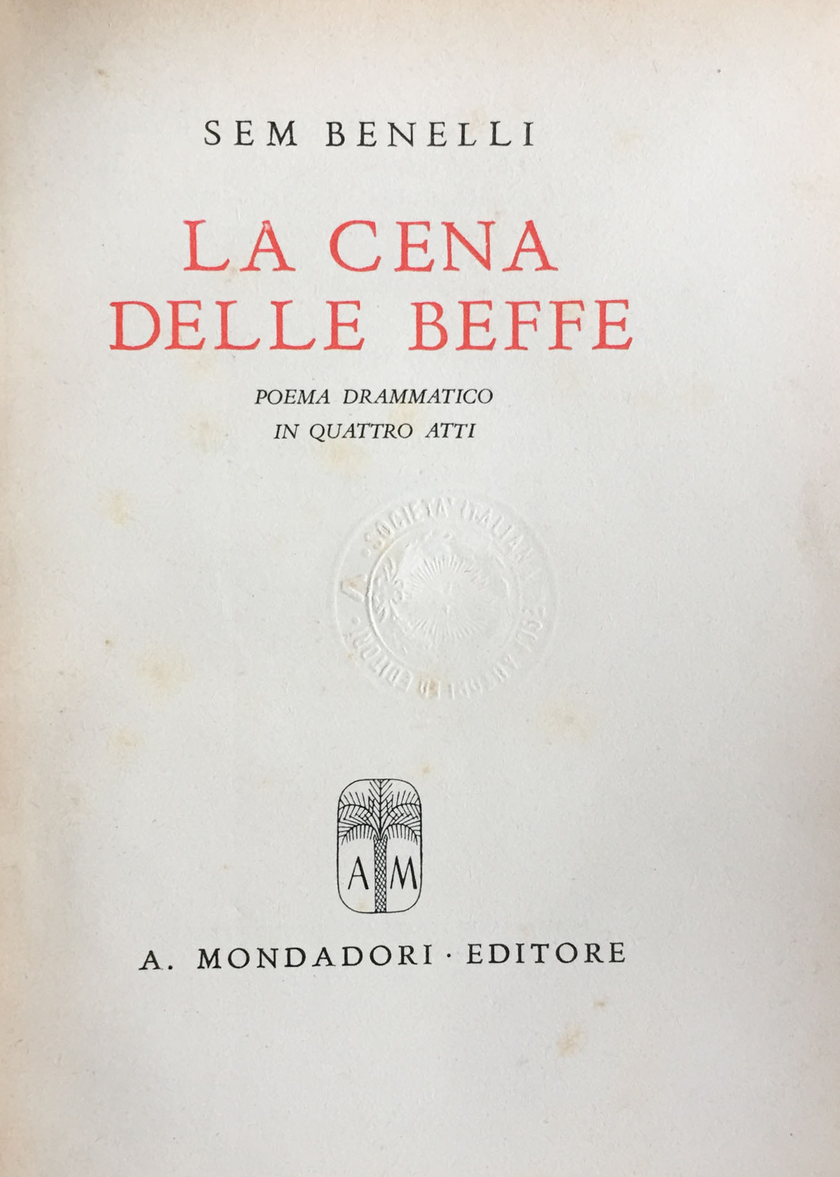 La cena delle beffe