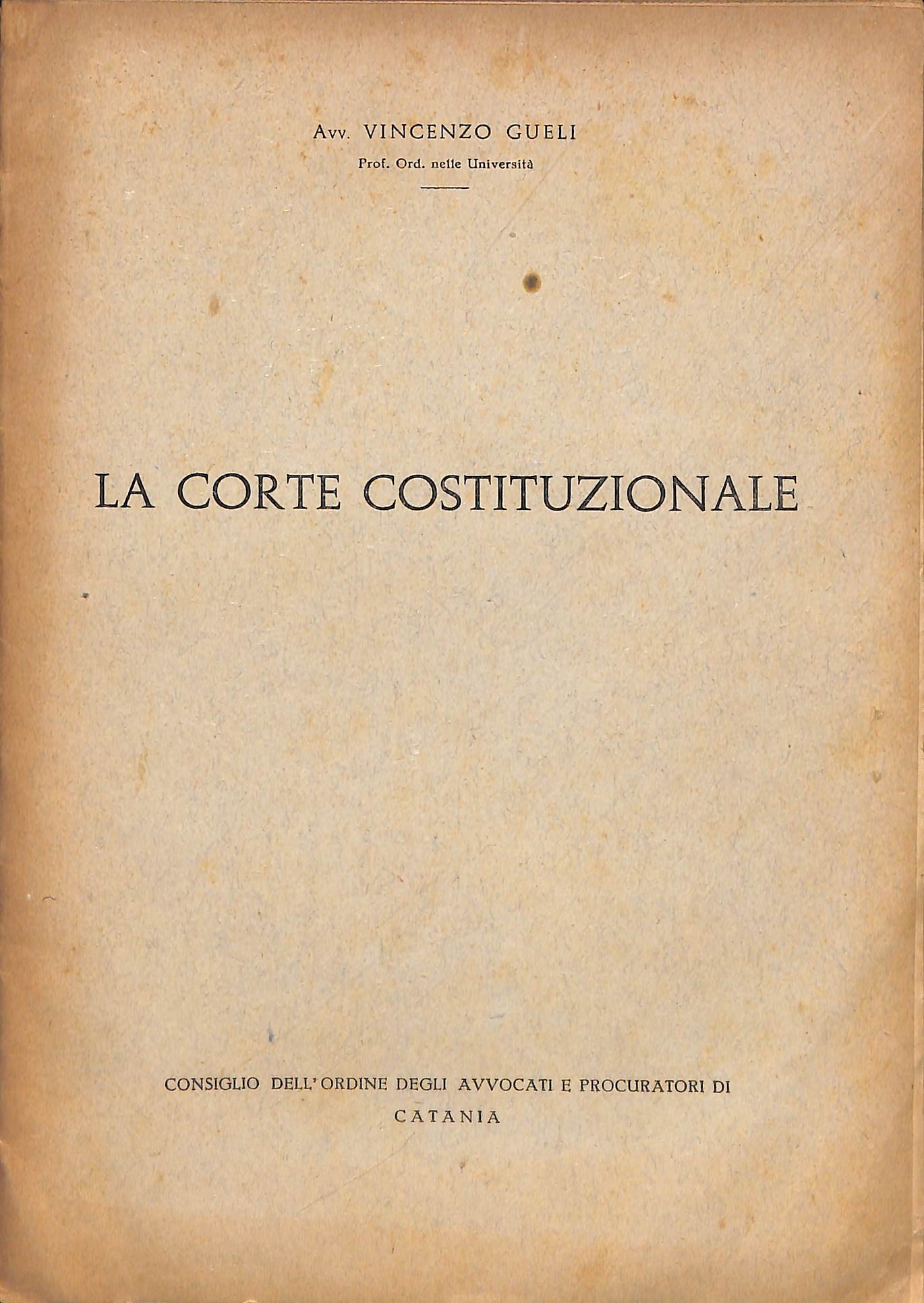 La Corte costituzionale