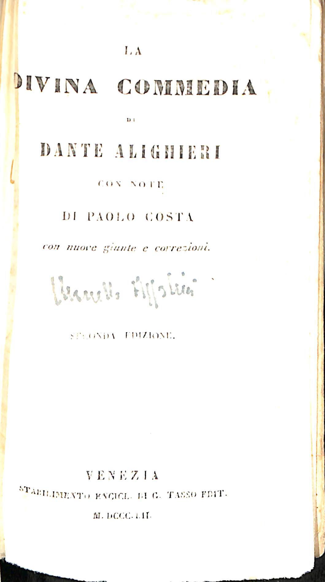 La Divina Commedia