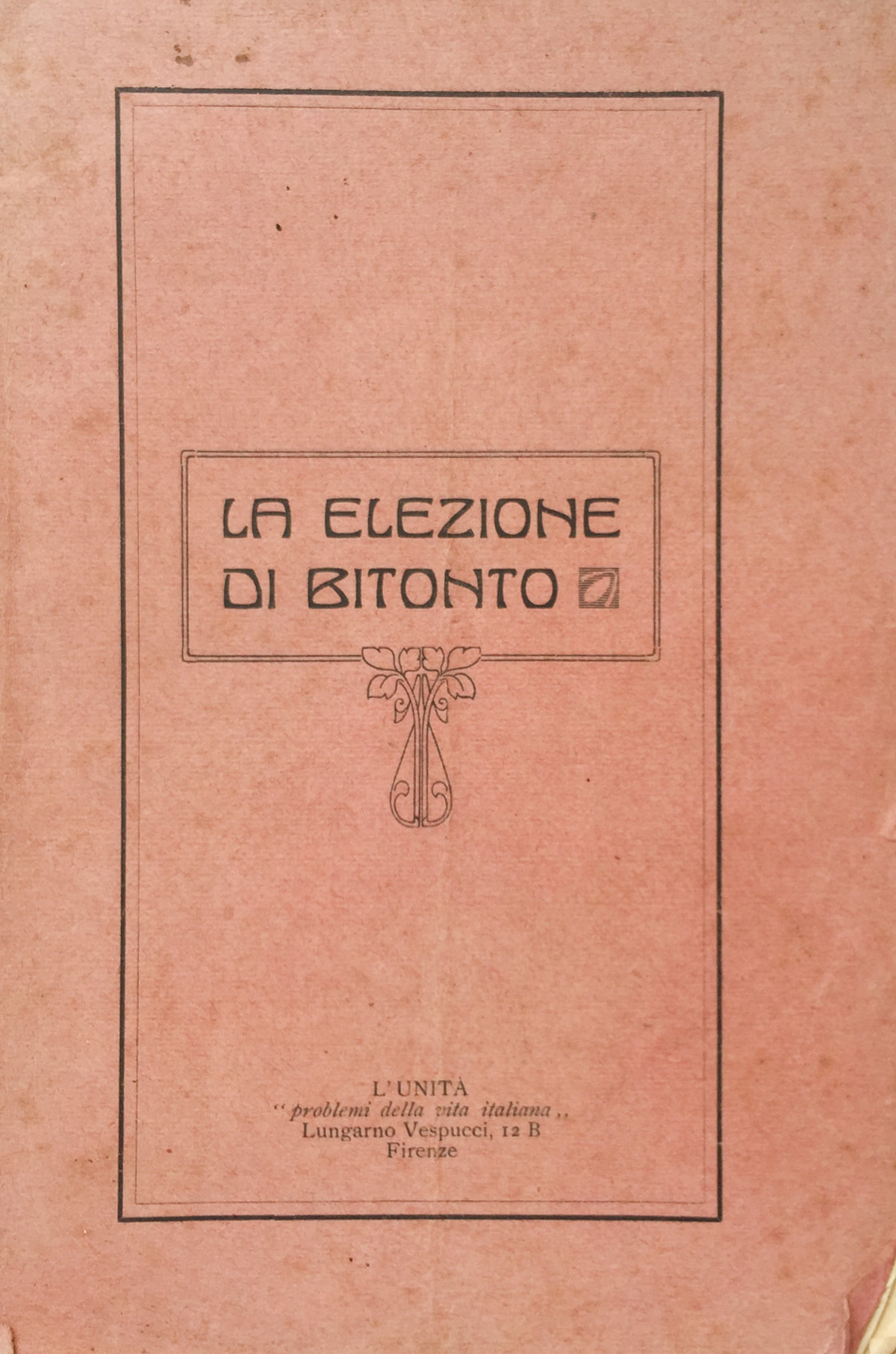 La elezione di Bitonto