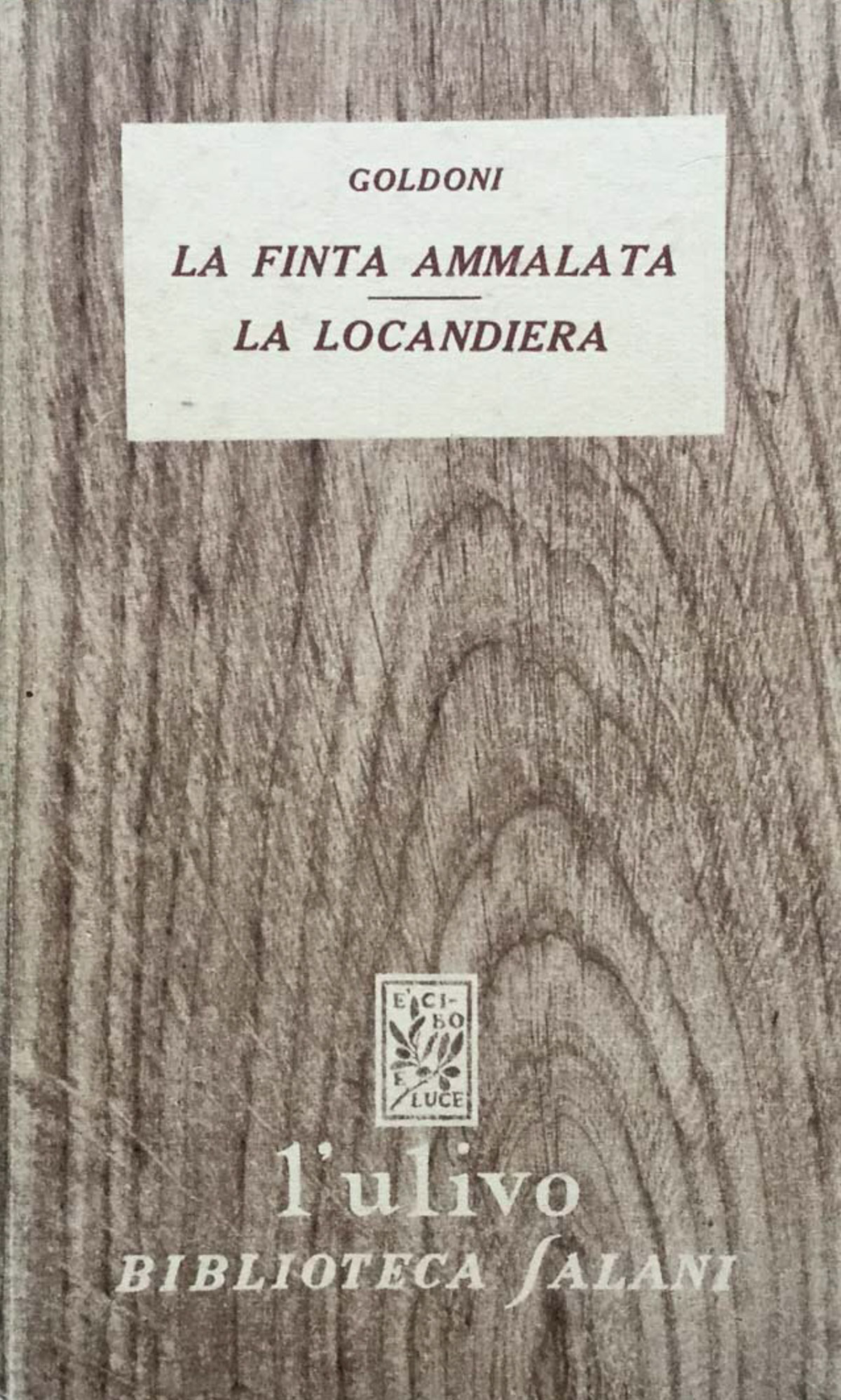 La finta ammalata. La locandiera