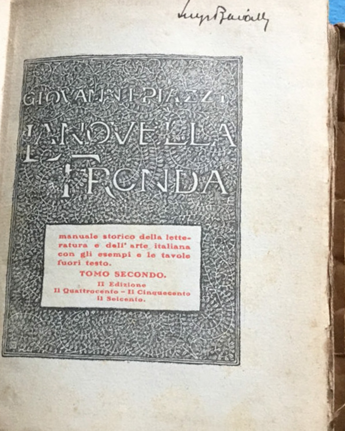 La Novella Fronda. 2 vol.