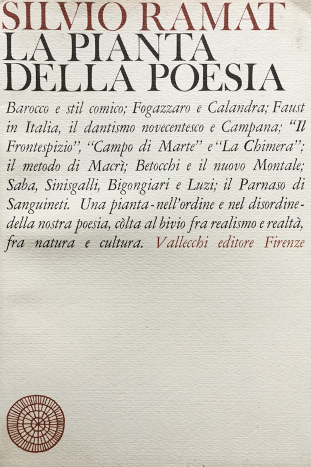 La pianta della poesia