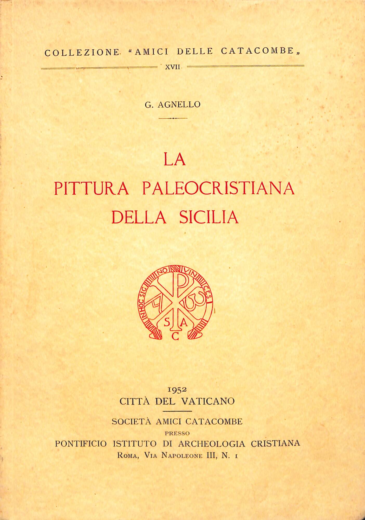 La pittura paleocristiana della Sicilia