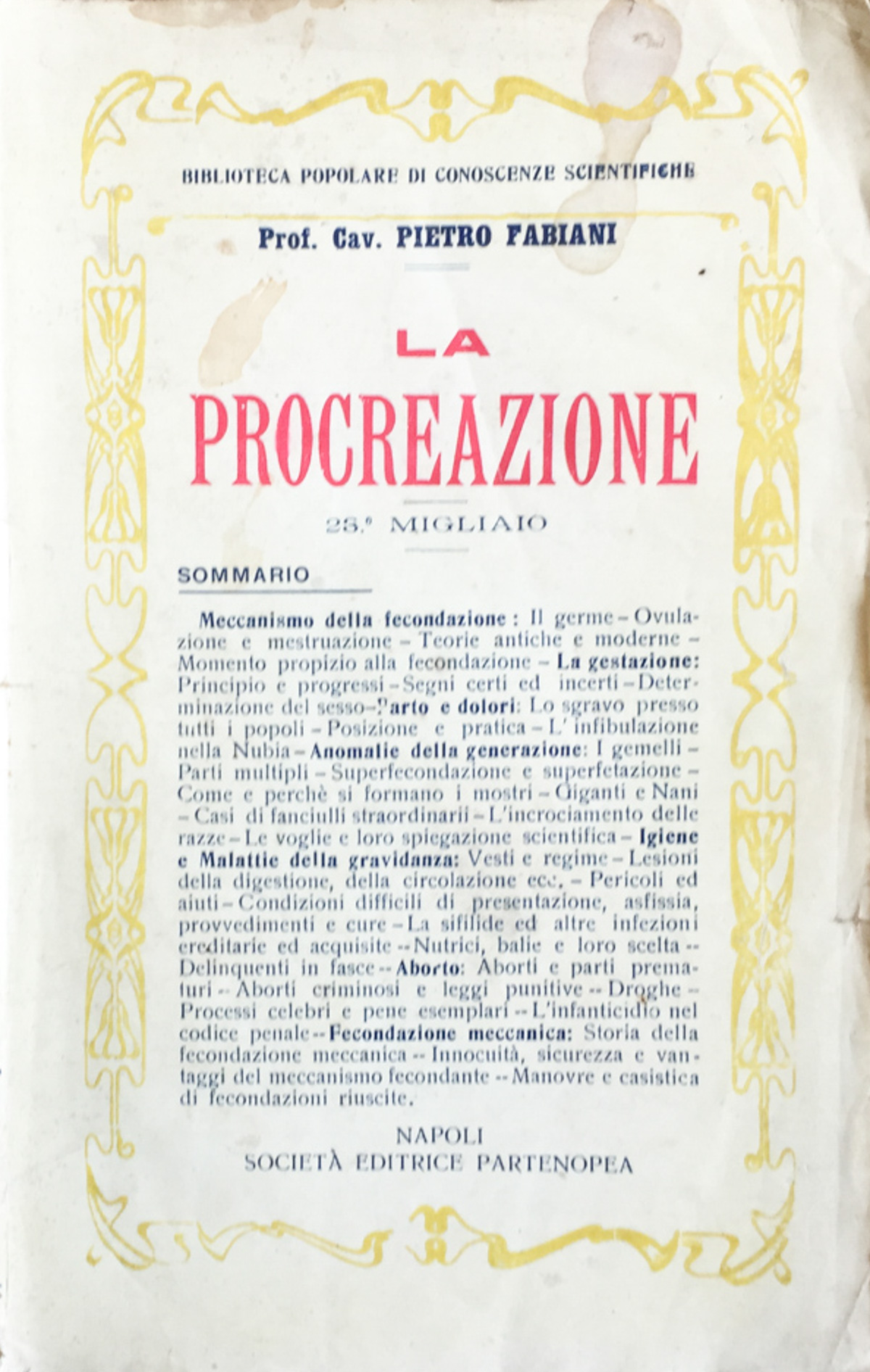 La procreazione